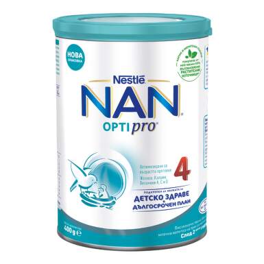Nestle NAN Optipro 4 Обогатена млечна напитка 24М+ 400 гр - 6592_1_optipro4400g.png