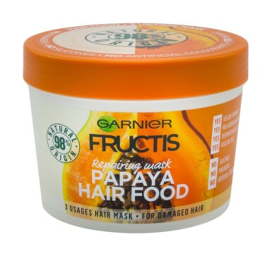 Fructis hair food papaye маска за увред.коса 390мл - 4551_GARNIERPAPAYAmask[$FXD$].jpg