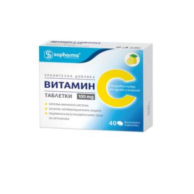 Витамин С таблетки 100мг х40 Sоpharma - 8081_1 VITAMIN C.png