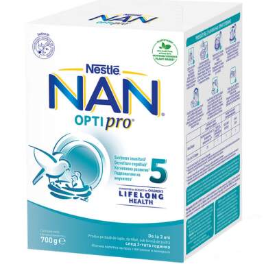 Адаптирано мляко НАН Optipro 5 от 3-тата година 700гр - 8179_1 NAN 5.png