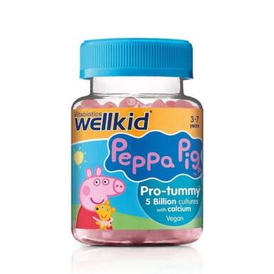 Wellkid Peppa Pig Пробиотик за деца желирани таблетки х30 Vitabiotics - 10233_peppa.png