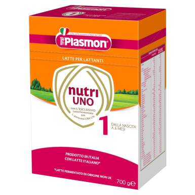 NutriUno 1 Сухо мляко за кърмачета 0M+ 350 гр х2 Plasmon - 11217_PLASMON.png
