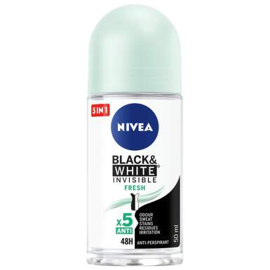 Nivea дезодорант рол-он дамски blacк&white fresh 50мл - 24658_NIVEA.png