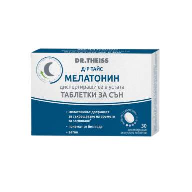 Dr. Theiss Мелатонин за сън х 30 диспергиращи таблетки - 25186_theis.png