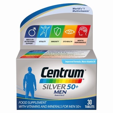 Центрум Силвър 50+ мултивитамини за мъже таблетки х30 - 745_centrum_silver_50+_men_30[$FXD$].jpg