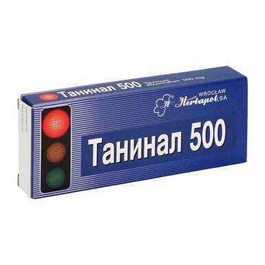 Танинал при диария 500 мг х20 таблетки Herbapol - 11424_taninal.png