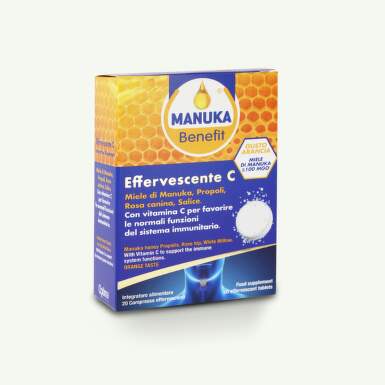 Manuka Benefit Ефервесцентни таблетки с витамин C и мед х 20 - 24317_manuka.png