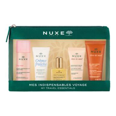 Nuxe My Travel Essentials Промо комплект за път Заблестете с Nuxe 2023 + Подарък: Несесер - 24791_nuxe.png