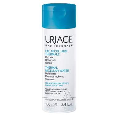 Uriage термална мицеларна вода - нормална към суха кожа 100 мл - 6907_uriageeaunormal.png