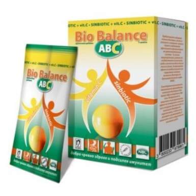 Био баланс ABC сашета синбиотик за добро чревно здраве с витамин C х7 - 8988_BIOBALANCE.png