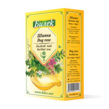 Чай шипка плод 130гр - пакет Билек - 9189_BILEK.png