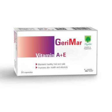 Геримар/витамин А+Е/ капсули за здрава коса, кожа и нокти х20 Magnalabs - 6468_vitamin.png