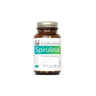 Herbamedica Spirulina Спирулина за имунната и сърдечно–съдовата система 400 мг х 60 капсули - 11403_herbamedica.png