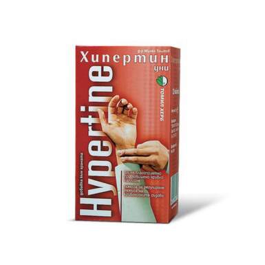 Д-р Тошков Хипертин Уни 500 мг При повишено кръвно налягане и аритмия х120 таблетки - 11425_hypertine.png
