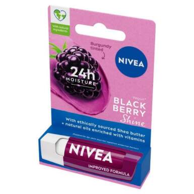 Nivea Blackberry Shine Балсам за устни 4.8 г - 24834_nivea.png