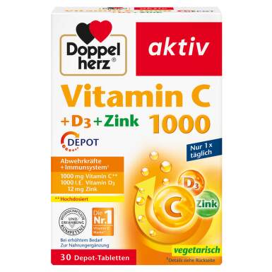 Допелхерц актив витамин С 1000 + Д3 + Цинк депо таблетки х 30 - 6080_VitCandD.png