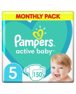 Pampers active baby пелени msb размер 5 х150 - 5704_PAMPERS ACTIVE BABY ПЕЛЕНИ MSB РАЗМЕР 5 Х150.jpg