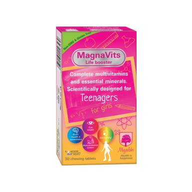 Магнавитс за тийнейджъри момичета таблетки х 30 магналабс - 6712_MAGNAVITSTEENW.png