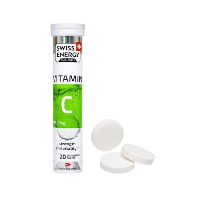 Витамин C 550 мг ефервесцентни таблетки х 20 Dr. Frei - 7823_swissenergy.png