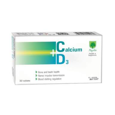Калций + Витамин D3 таблетки за комплексна грижа за костите х30 Magnalabs - 8210_1 CALCIUM + D3.png