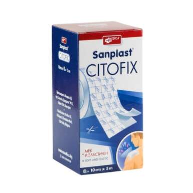 Sanplast citofix прикрепващ пластир 10см/5м - 7654_SANPLAST.png