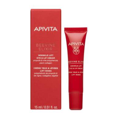 Apivita Beevine Elixir Коригиращ бръчките лифтинф крем за околоочен контур и устни 15 мл - 24069_apivita.png
