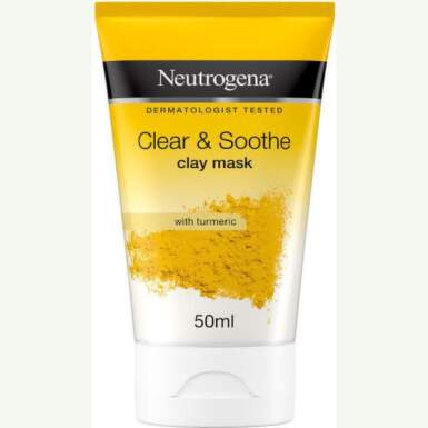 Neutrogena Clear&Soothe почистваща и успокояваща маска с глина и куркума 50 мл - 24269_neutrogena.png