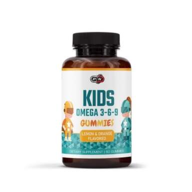 Kids Omega 3-6-9 Lemon & Orange х 60 желирани таблетки Pure Nutrition - 24933_pure.png