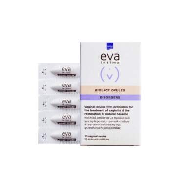 Eva Intima Biolact за възстановяване и поддържане на нормалната вагинална флора х10 овули - 24964_eva.png