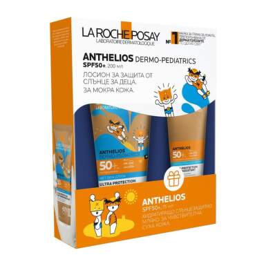 La Roche-Posay Anthelios Wet Skin Слънцезащитен лосион SPF50+ 200мл + Anthelios мляко 75мл 322795 - 25172_laroche.png