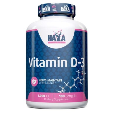 Витамин D3 капсули за здрави кости 1000IU х100 Haya Labs - 9616_vitamin.jpeg
