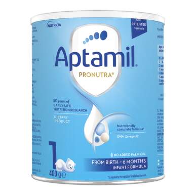 Адаптирано мляко Aptamil Pronutra 1 за кърмачета от 0 до 6 месеца 400гр - 1704_aptamil.png