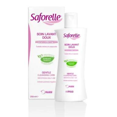 Сафорел гел нежна почистваща грижа за интимна хигиена 250мл - 10671_SAFORELLE.png