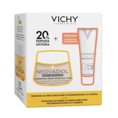Vichy Neovadiol Post-Menopause Дневен подхранващ крем 50ml + Soleil SPF50+ UV-Age Флуид 15мл 230083 - 24177_vichy.png