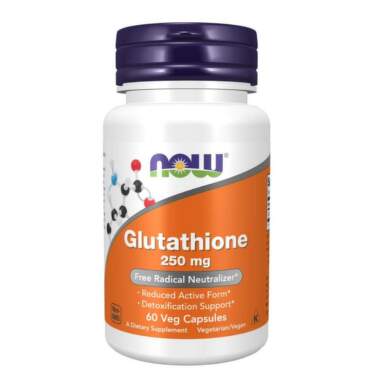 L-Glutathione капсули 250мг х60 - 24537_NOW.png
