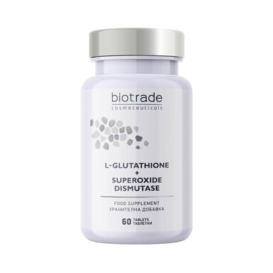 L-Glutation + супероксид дисмутаза x 60 капсули Biotrade - 25045_biotrade.jpg