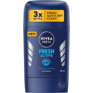 Nivea Men Fresh Active Дезодорант стик против изпотяване за мъже 50 мл - 24816_nivea.png