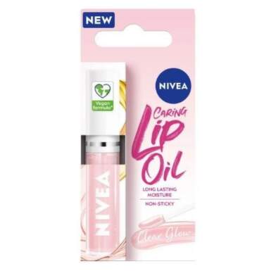 Nivea Clear Glow Lip Oil Гланц за устни с подхранващи масла 4.8 г - 24836_nivea.png