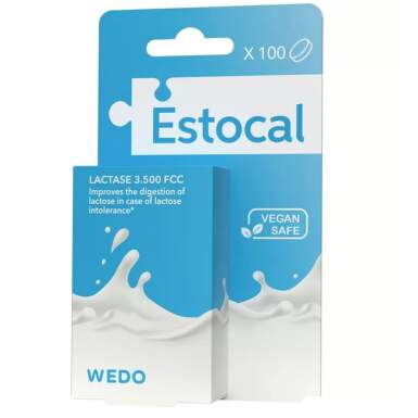 Estocal хранителна добавка при лактозна непоносимост х100 таблетки - 25115_1_estocal.png