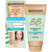 Garnier skin naturals hyaluronic aloe bb oil free крем light 50мл