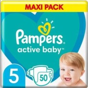 Pampers active baby пелени vpp размер 5 /10-16кг./х50