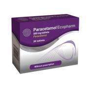 Парацетамол екофарм таблетки 500мг х 20