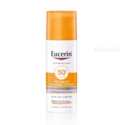 EUCERIN Оцветен слънцезащитен гел-крем за лице PIGMENT CONTROL SPF50+Светъл,  50 ml
