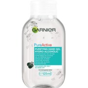 Garnier pure active хидроалкохолен почистващ гел за ръце 125мл