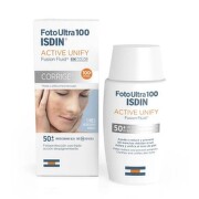 Isdin fotoultra 100 active unify флуид spf50+ 50мл