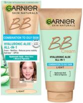 Garnier skin naturals hyaluronic aloe bb oil free крем light 50мл