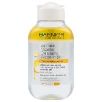 Garnier skin naturals двуфазна мицеларна вода с арганово масло 100мл
