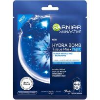 Garnier skin naturals hydra bomb нощна хартиена маска