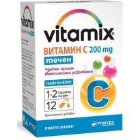 Витамин С 200 течни сашета за висок имунитет х12 Fortex