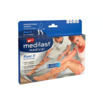 Medilast  компресивен чорап при разширени вени клас II 3/4 XXL Medica